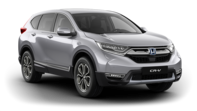 Tříčtvrtinový pohled zpředu na model Honda CR-V